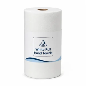 White Roll Hand Towels